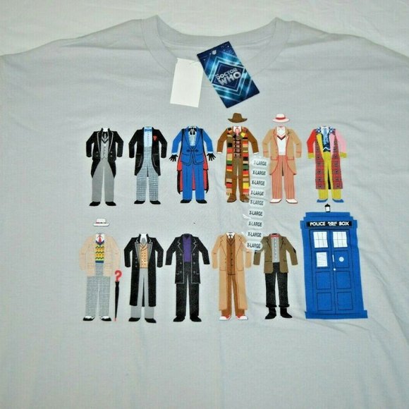 Ripple Junction Other - Doctor Who Dress Up 11 Doctors Ripple Junction Tee
